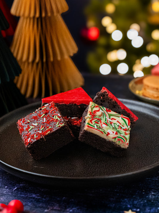 Luxury Christmas Brownie Box