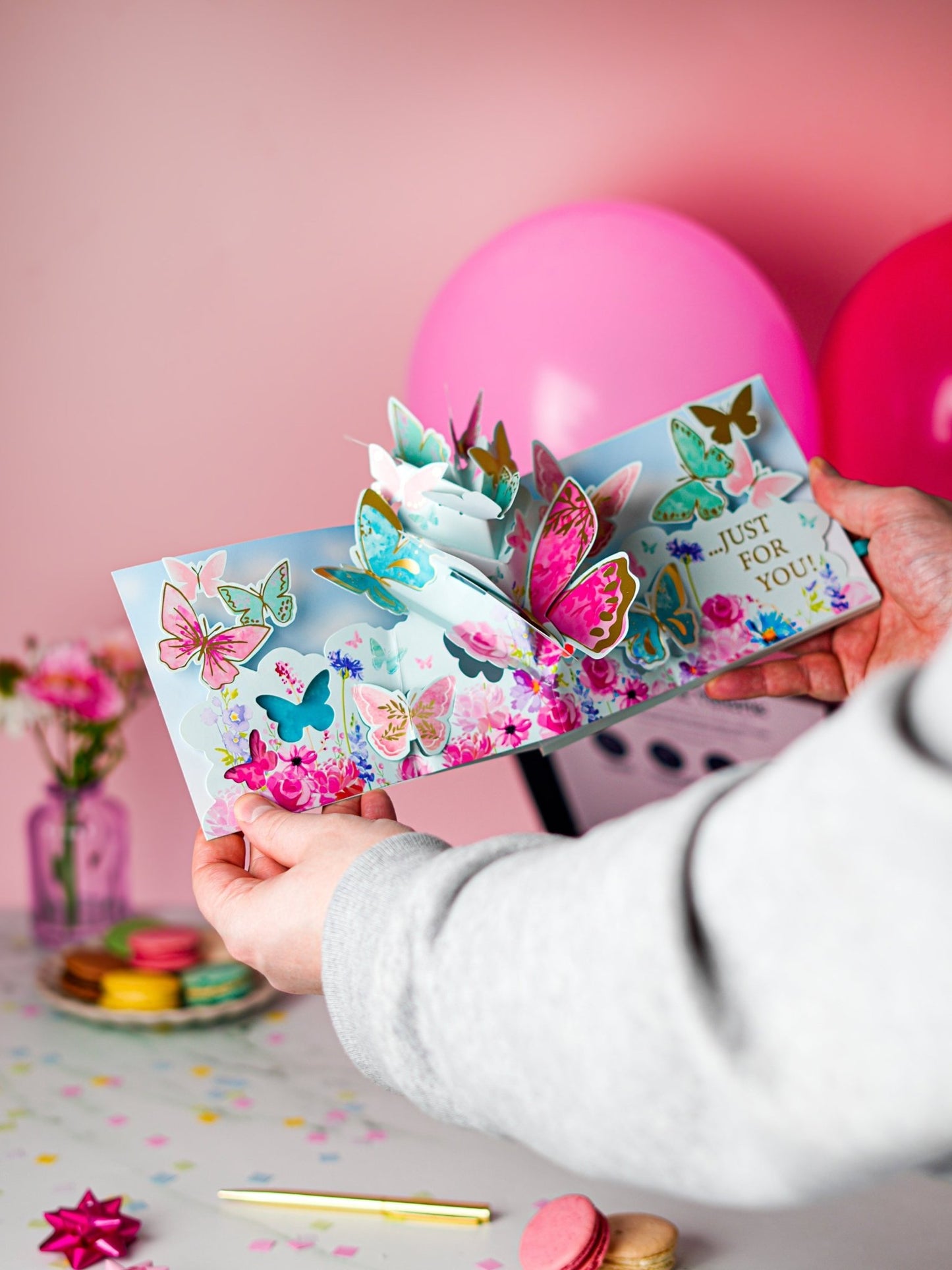 Patisserie Valerie's handmade 3D Pop-Up Chocolate Birthday Wishes Card cake delivery
