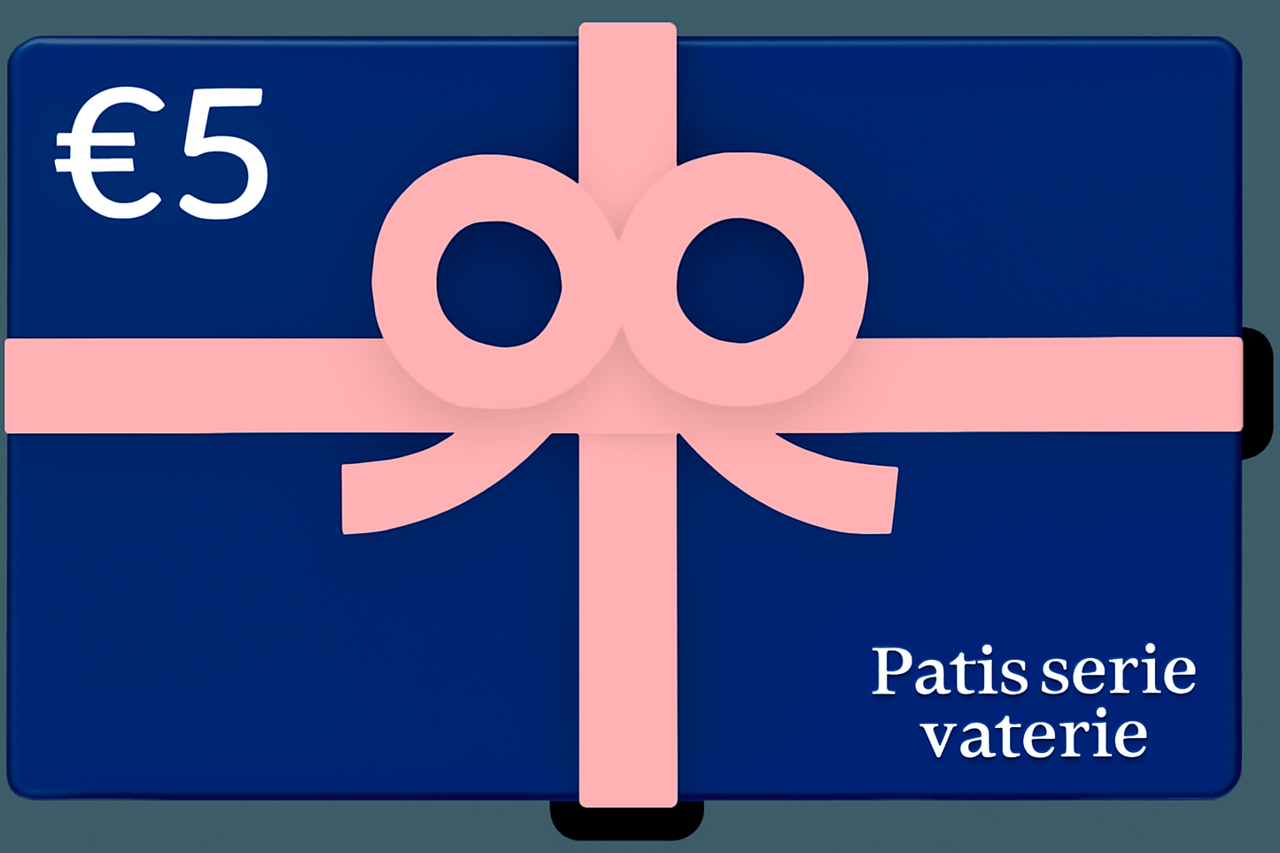 Patisserie Valerie's handmade €5 Patisserie Valerie E-Gift Card cake delivery