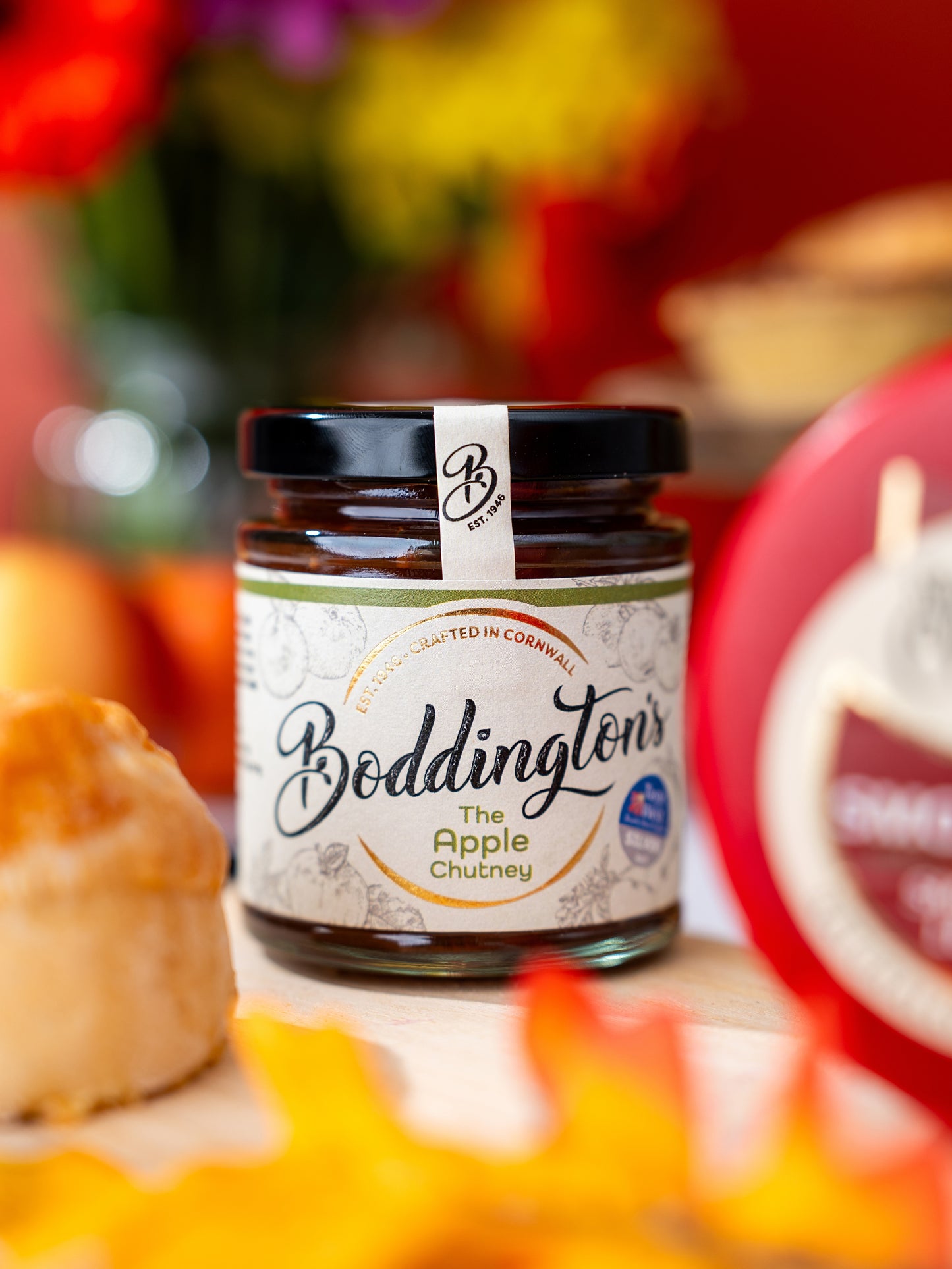 Apple Orchard Gift Hamper with Craft Cider, Cheese & Chutney