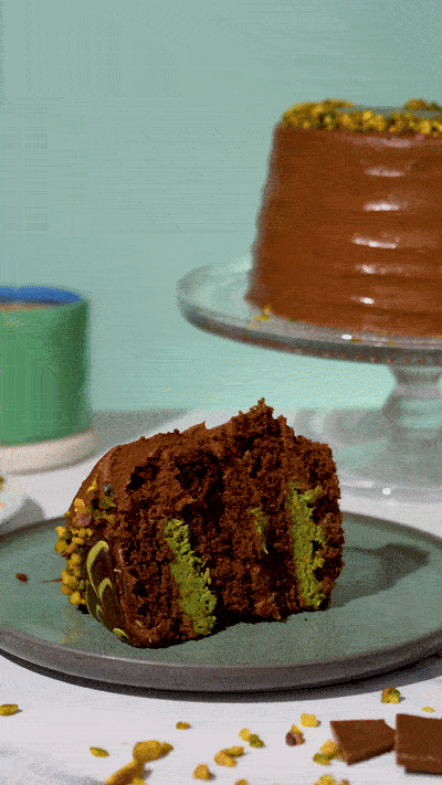 Patisserie Valerie's handmade Dubai Chocolate Cake cake delivery