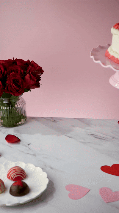 Patisserie Valerie's handmade Vintage Heart Cake cake delivery