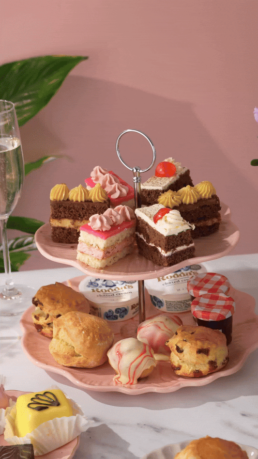 Springtime Seasonal Afternoon Tea with Prosecco