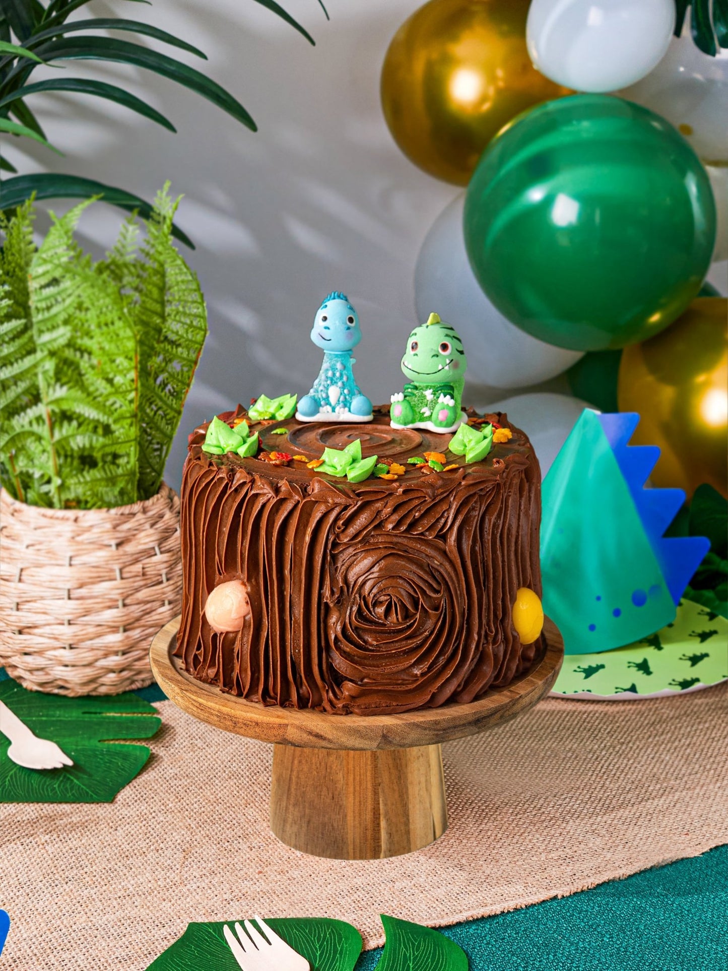 Patisserie Valerie's handmade Chocolate Dinosaur Cake cake delivery