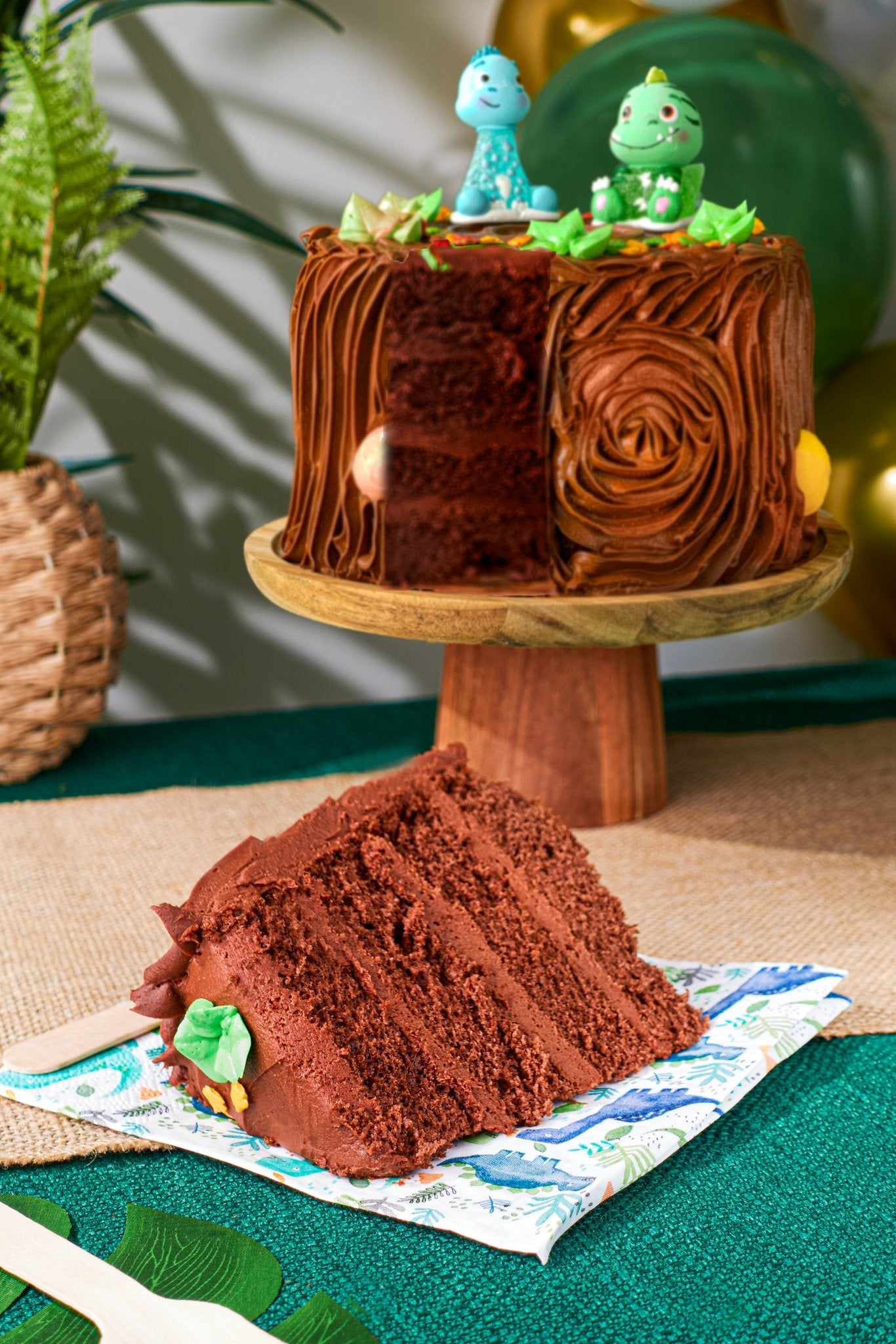 Patisserie Valerie's handmade Chocolate Dinosaur Cake cake delivery