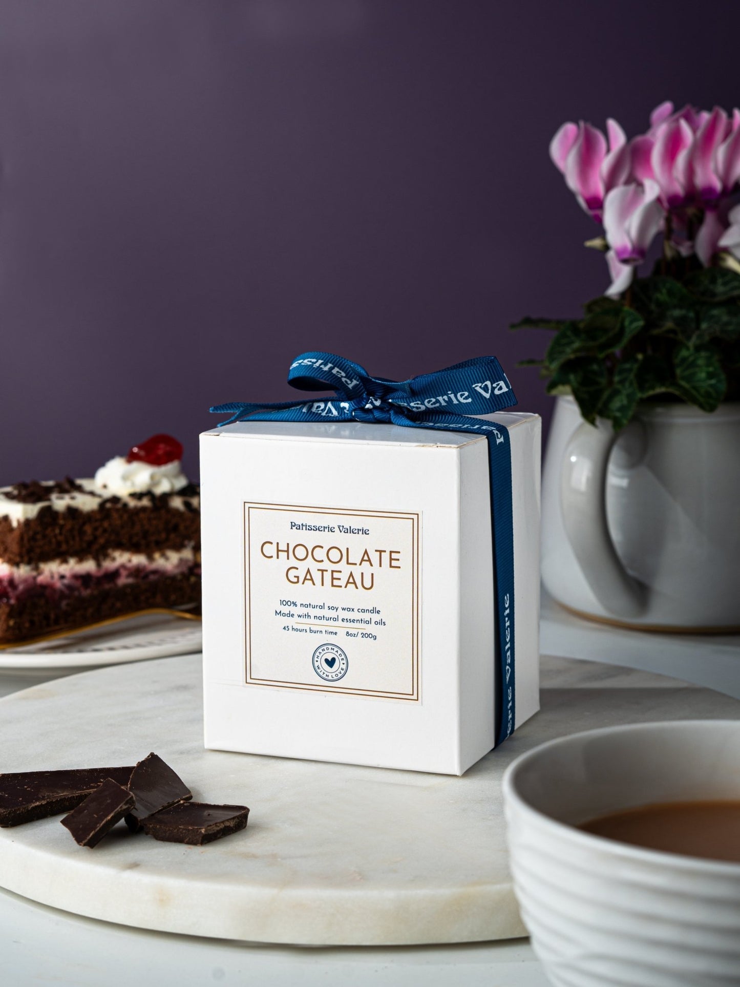 Patisserie Valerie's handmade Chocolate Gateau Scented Candle cake delivery