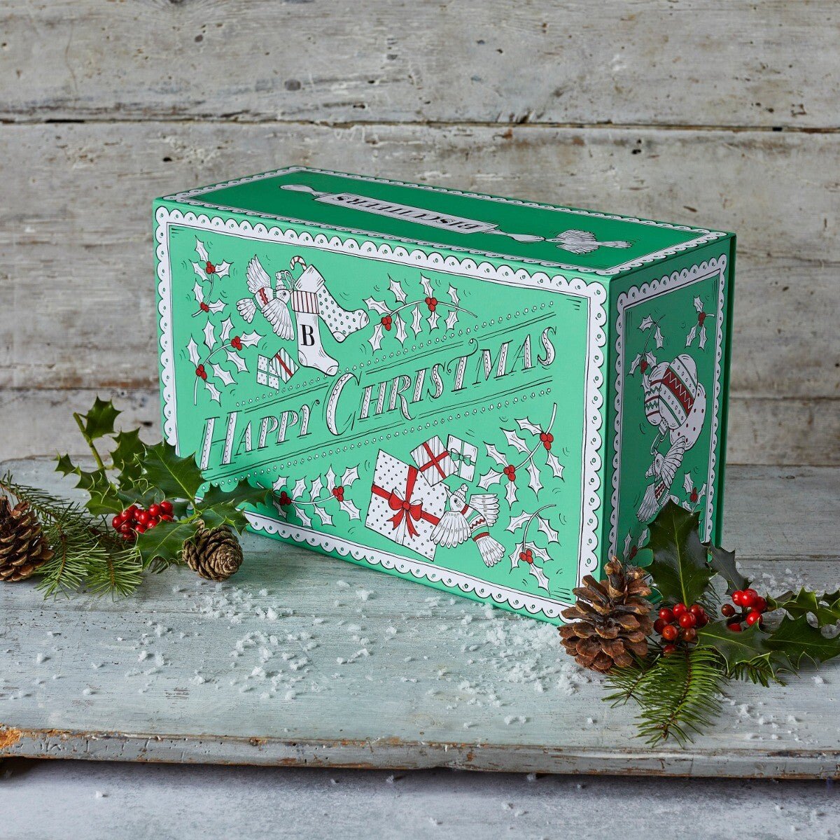 Biscuiteers Christmas Chocolate Hamper