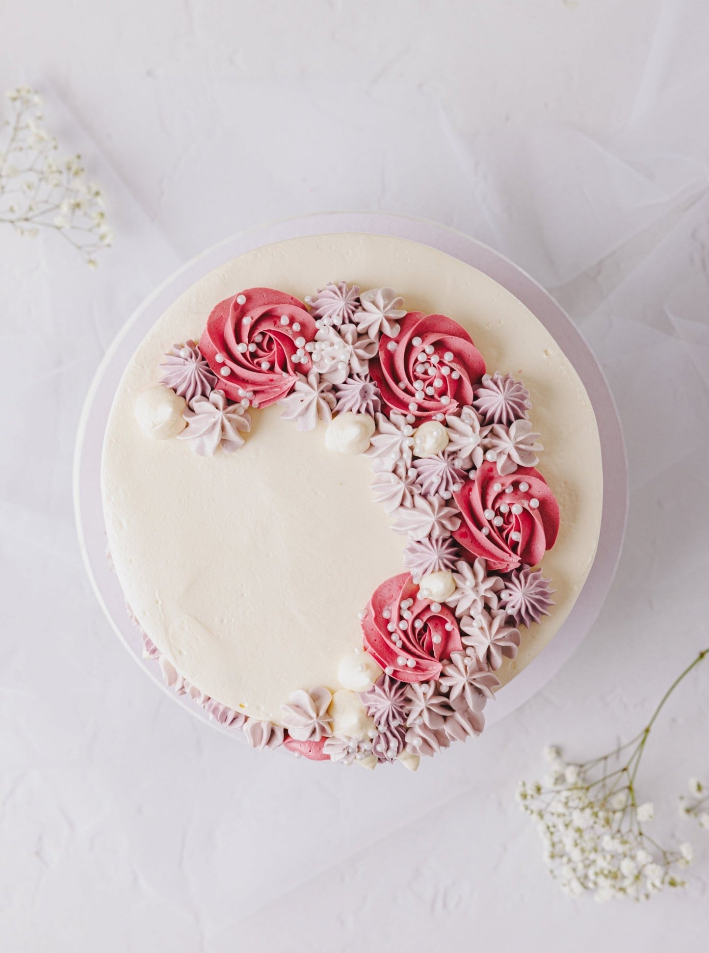 Patisserie Valerie's handmade Five Layer Floral Wedding Cake Package cake delivery