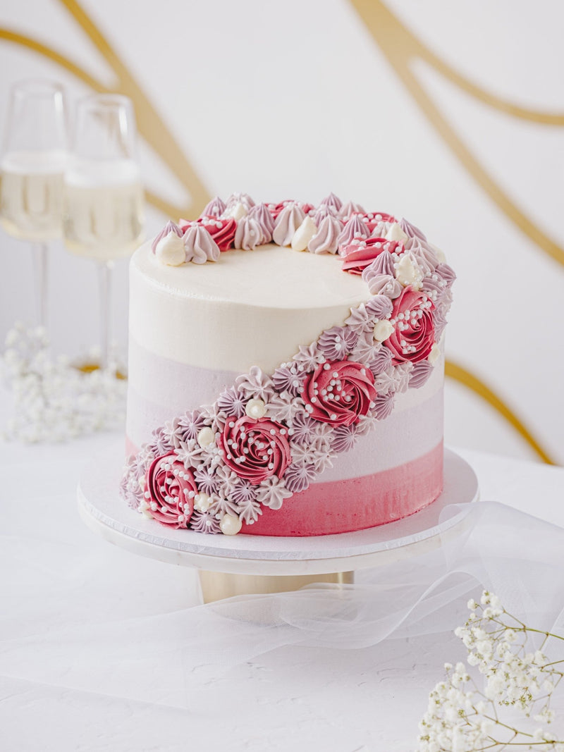 Patisserie Valerie's handmade Floral Waterfall Cake cake delivery