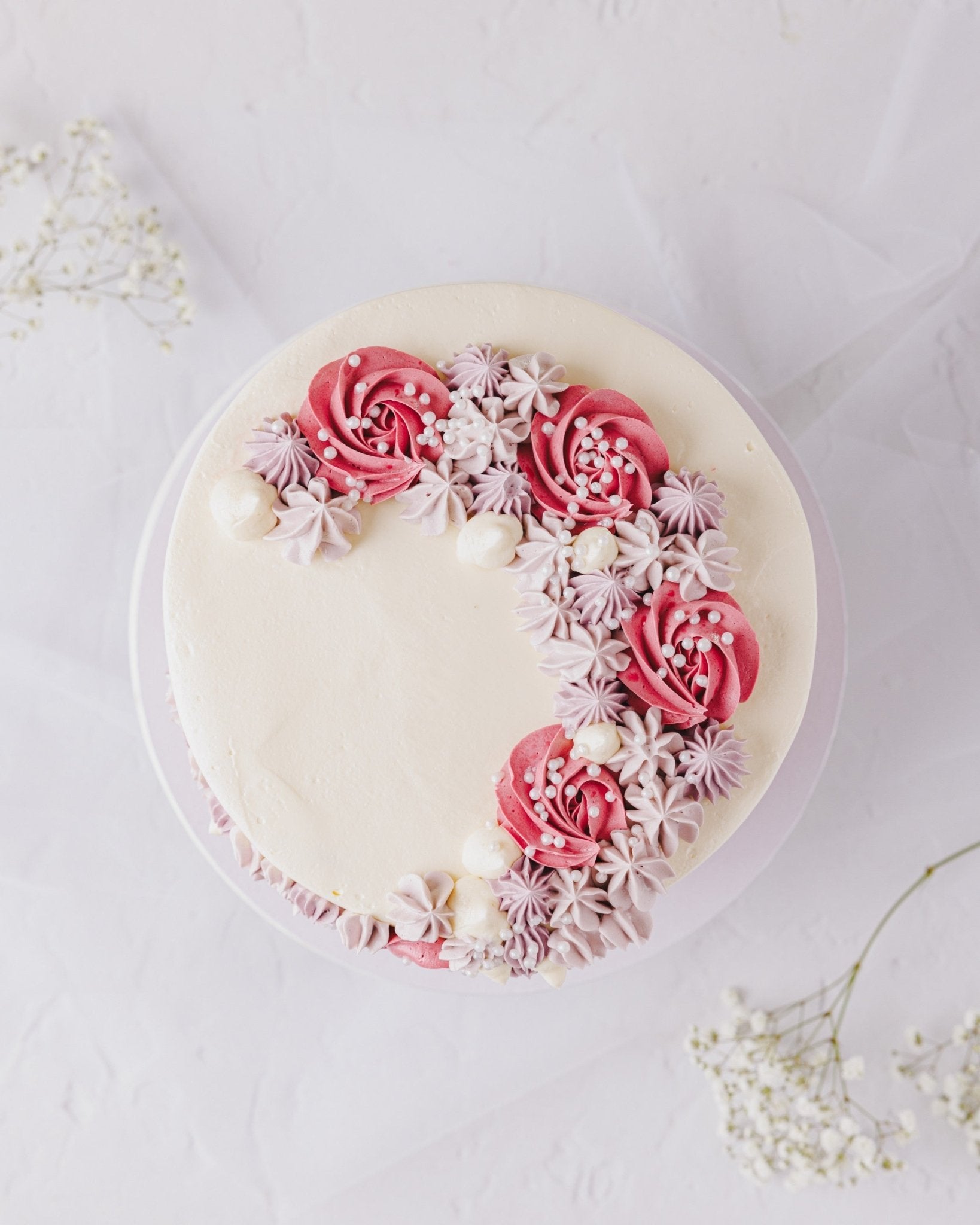 Patisserie Valerie's handmade Floral Waterfall Cake cake delivery