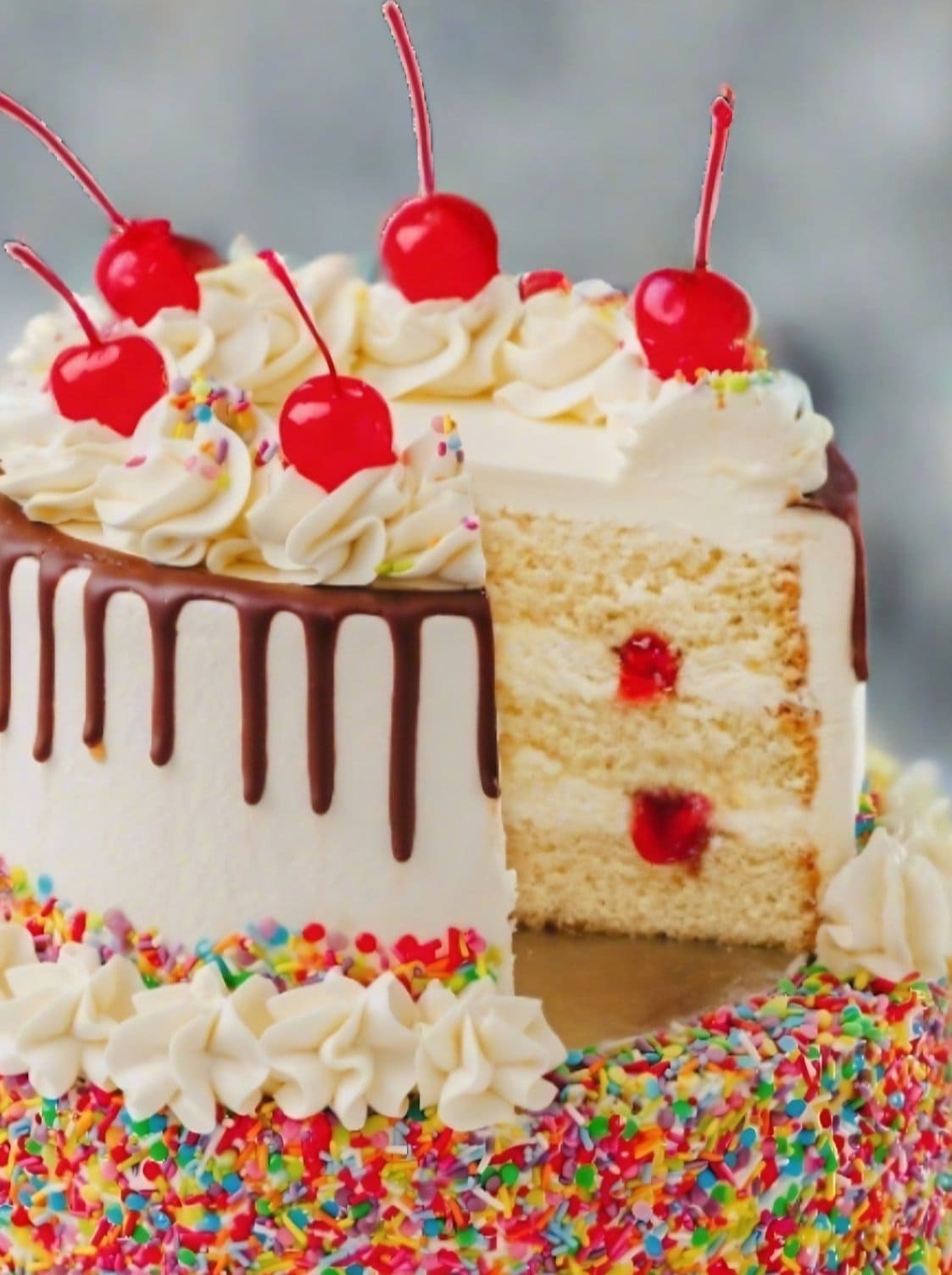 Patisserie Valerie's handmade Ice Cream Sundae Cake cake delivery