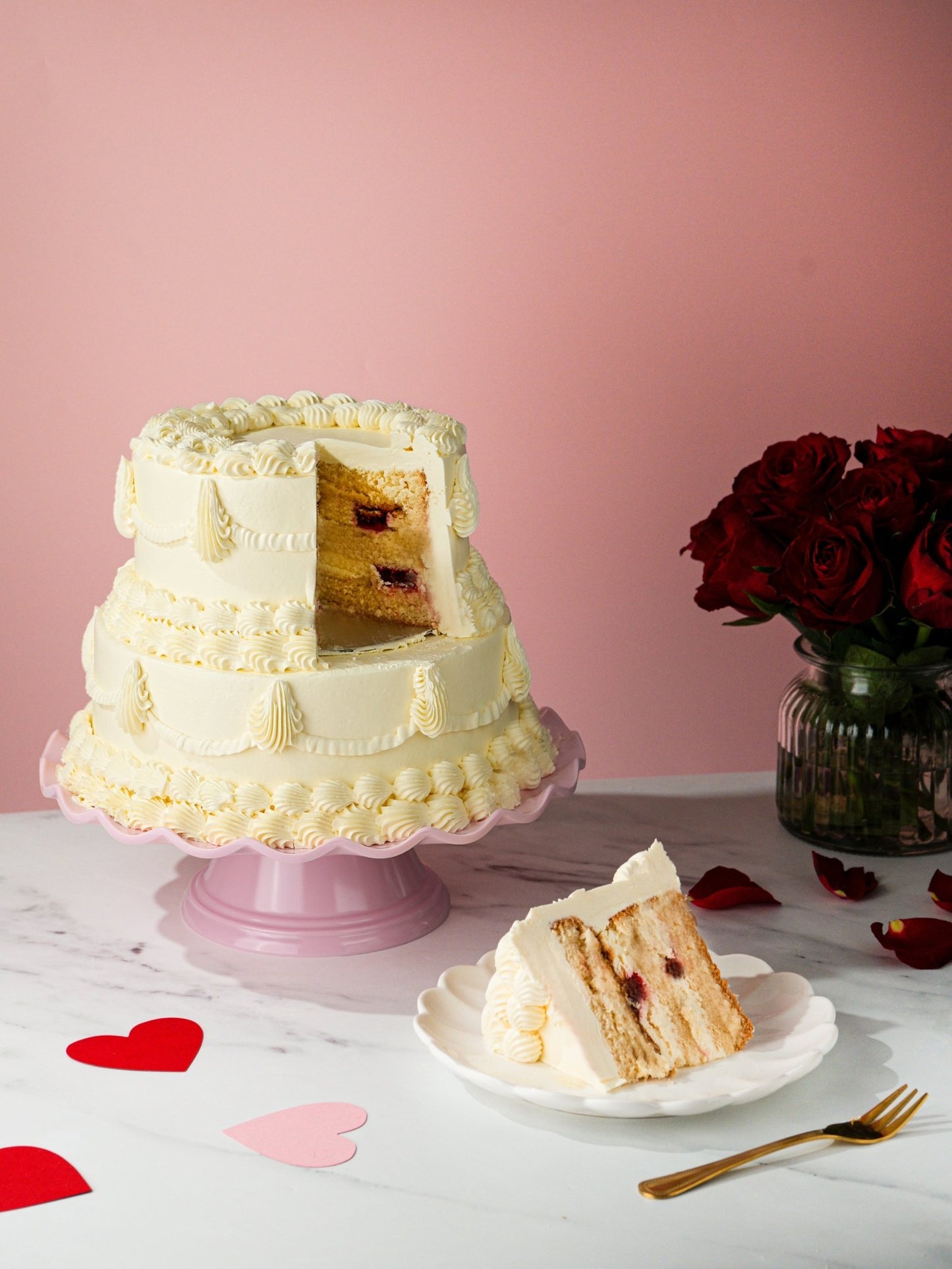 Patisserie Valerie's handmade Lambeth Cake cake delivery
