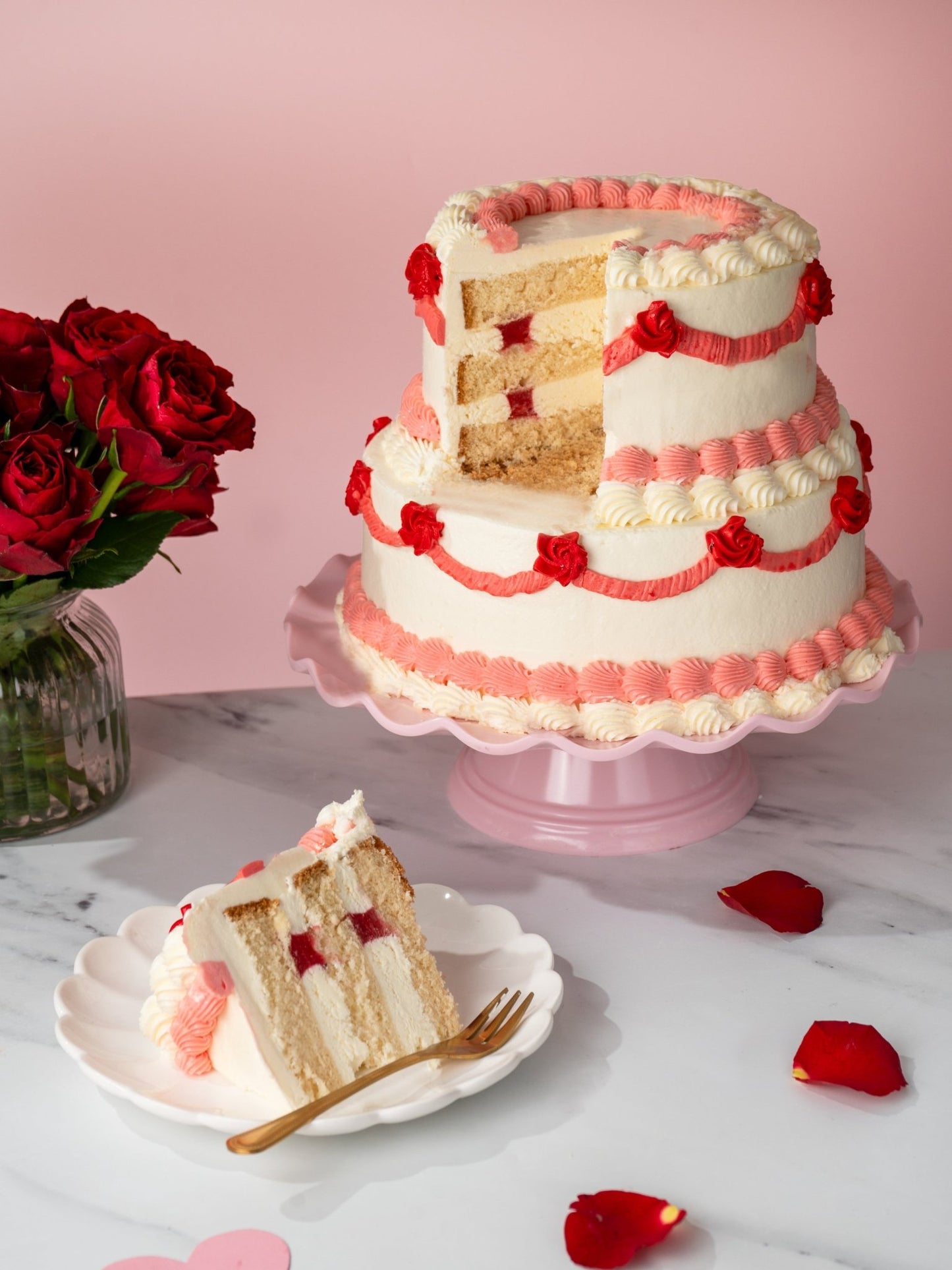 Patisserie Valerie's handmade Lambeth Cake cake delivery