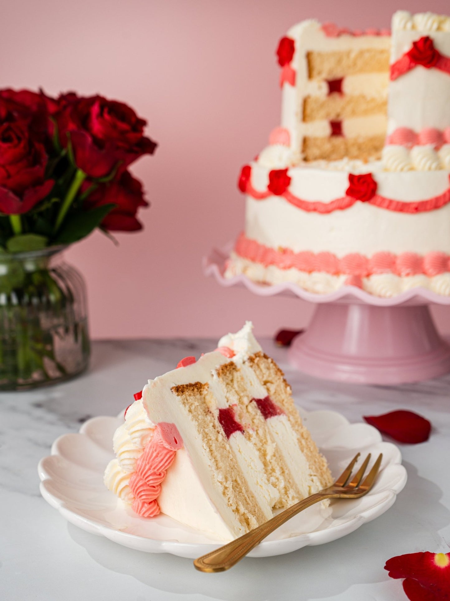 Patisserie Valerie's handmade Lambeth Cake cake delivery