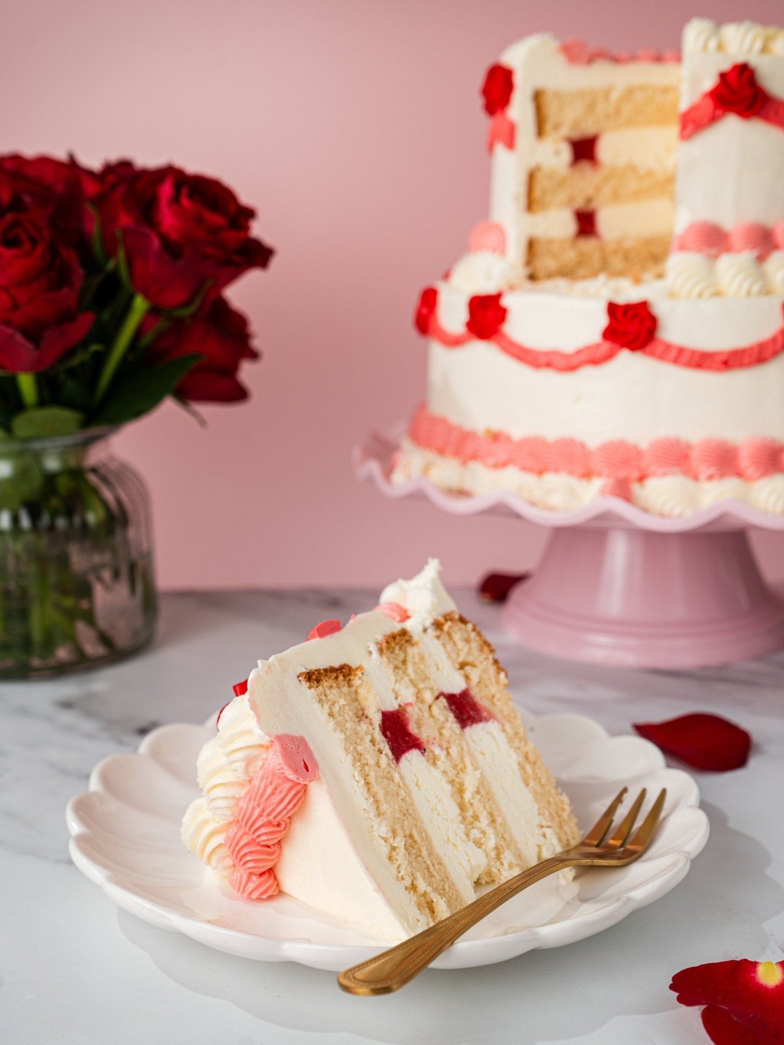 Patisserie Valerie's handmade Lambeth Cake cake delivery