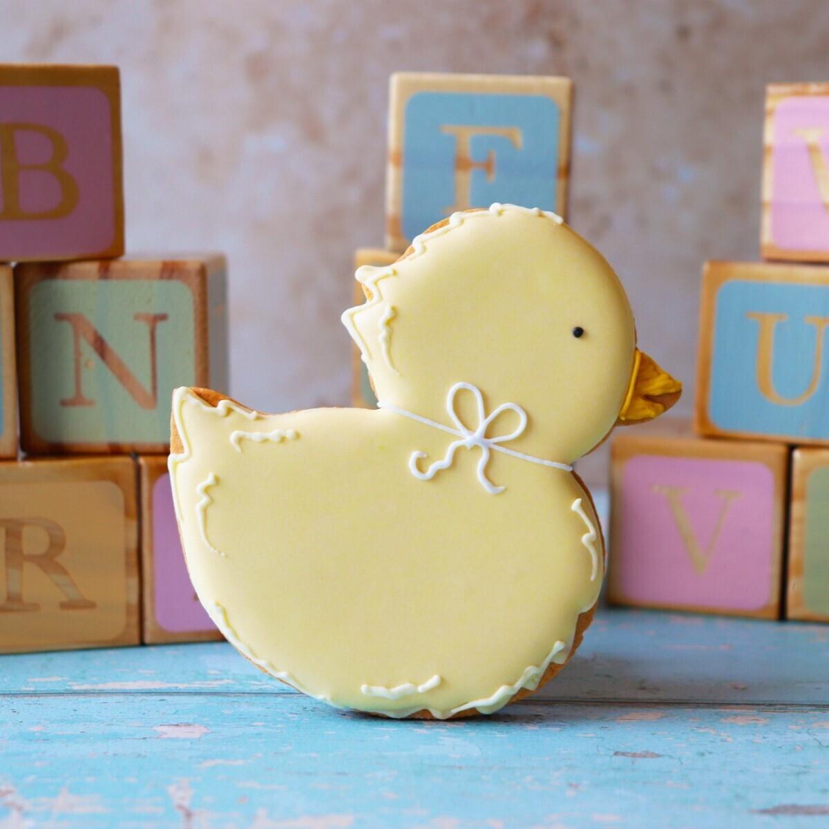 New Baby Baby Duck Letterbox Biscuit 15g - Patisserie Valerie