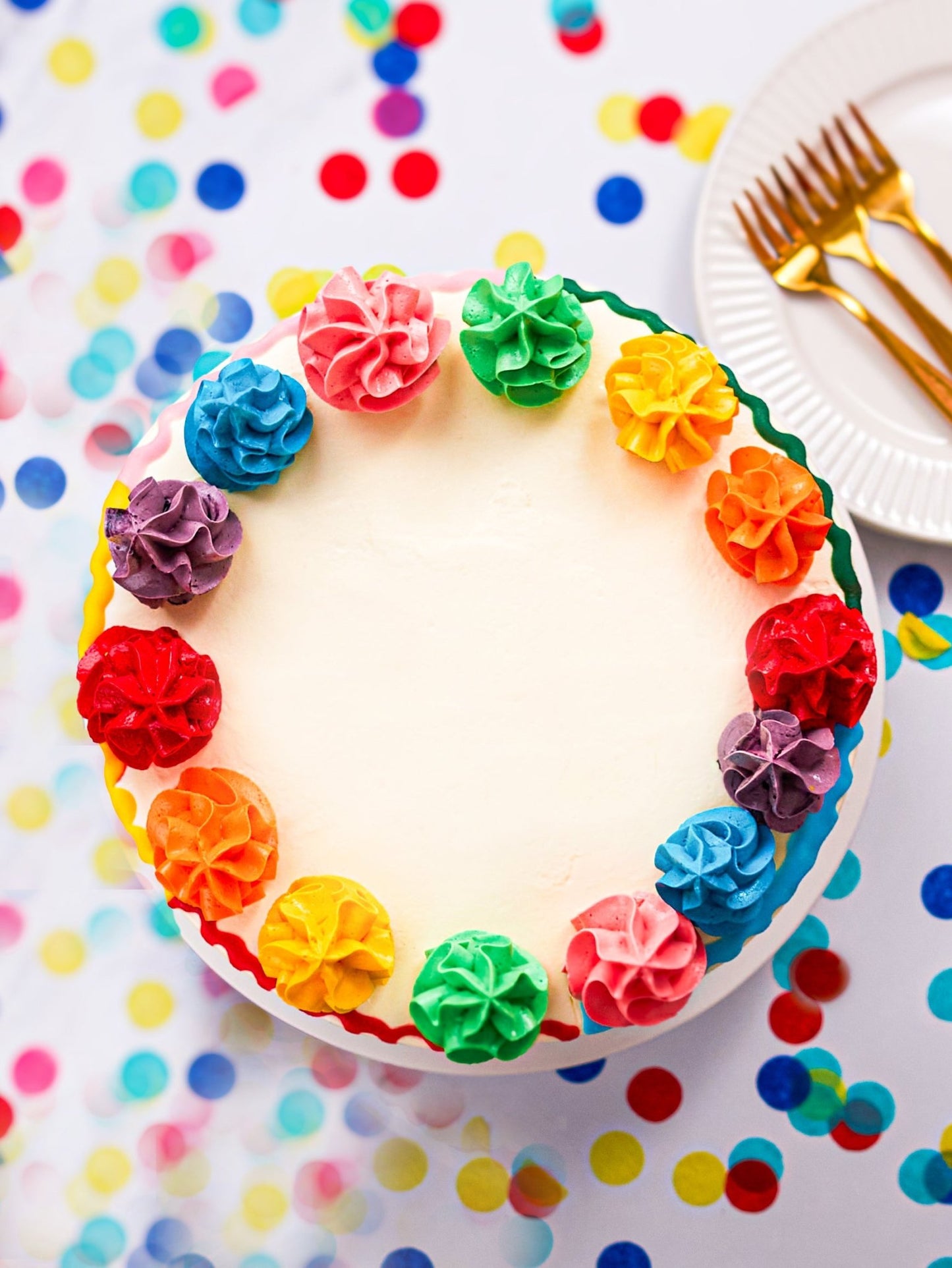 Patisserie Valerie's handmade Rainbow Cake cake delivery