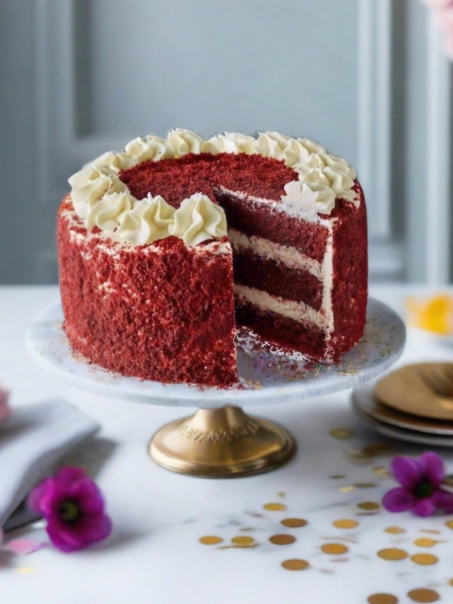 Patisserie Valerie's handmade Red Velvet Cake cake delivery