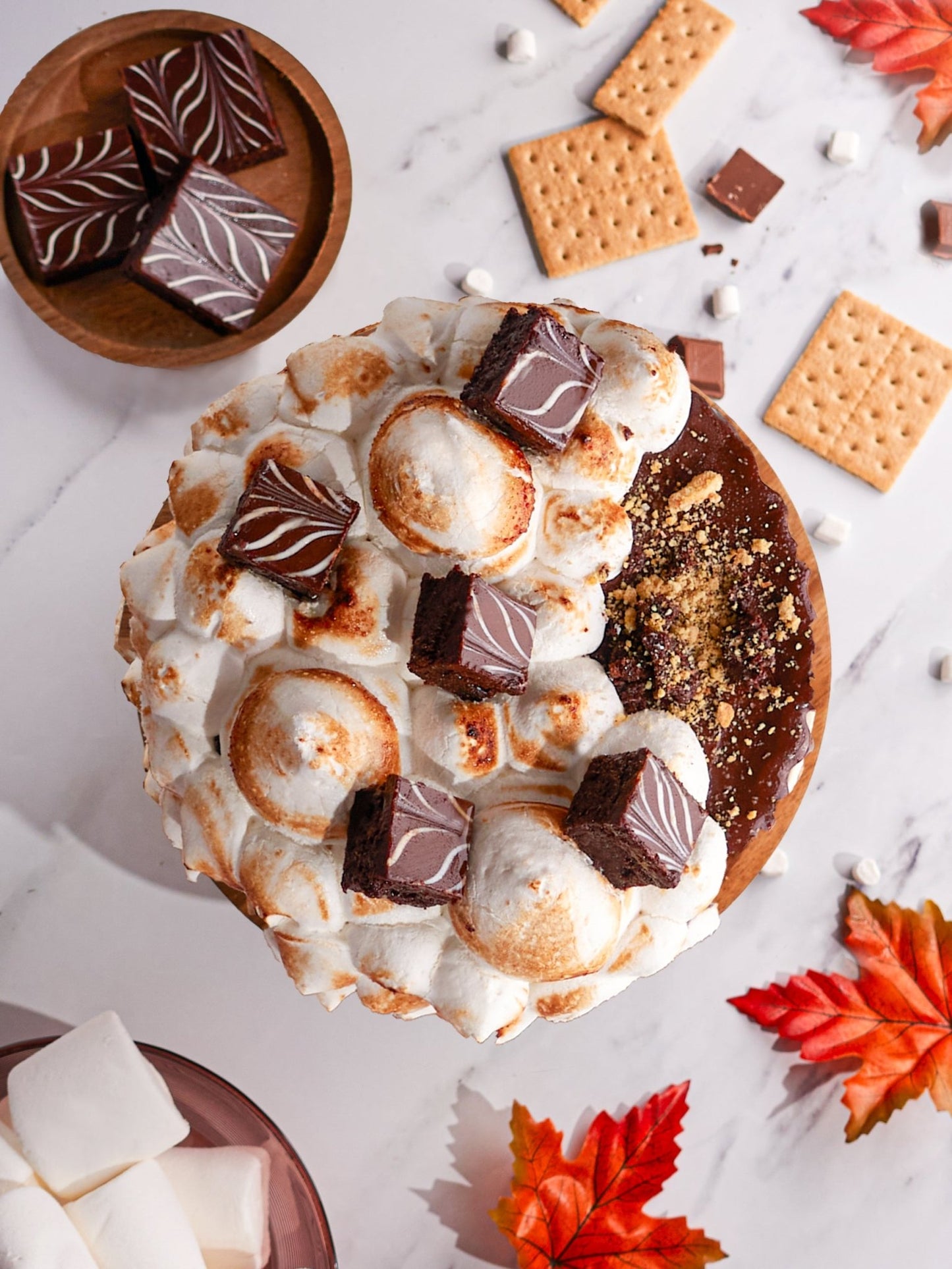 Patisserie Valerie's handmade S'mores Cake cake delivery