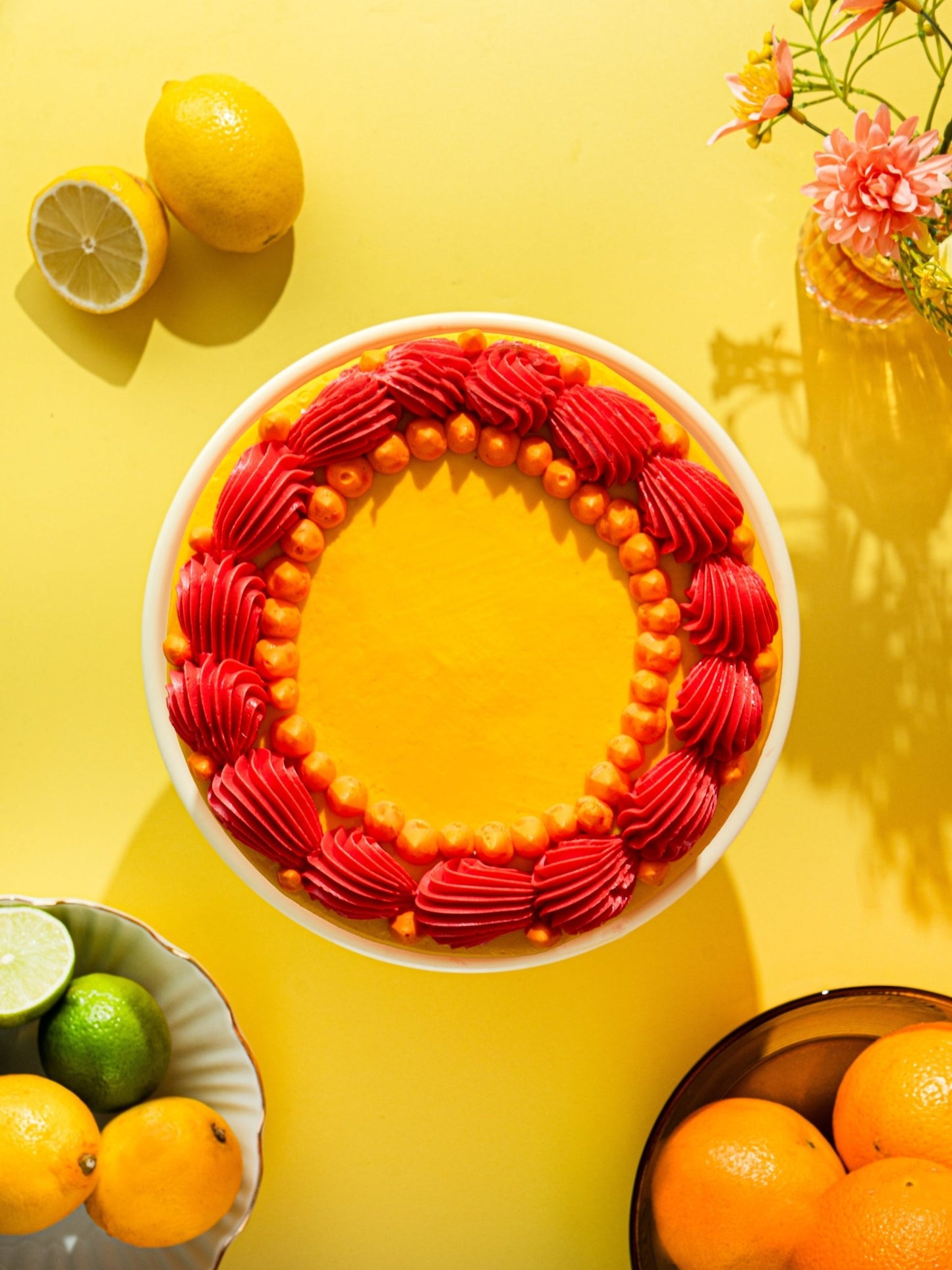 Patisserie Valerie's handmade Sunny Citrus Delight Cake cake delivery