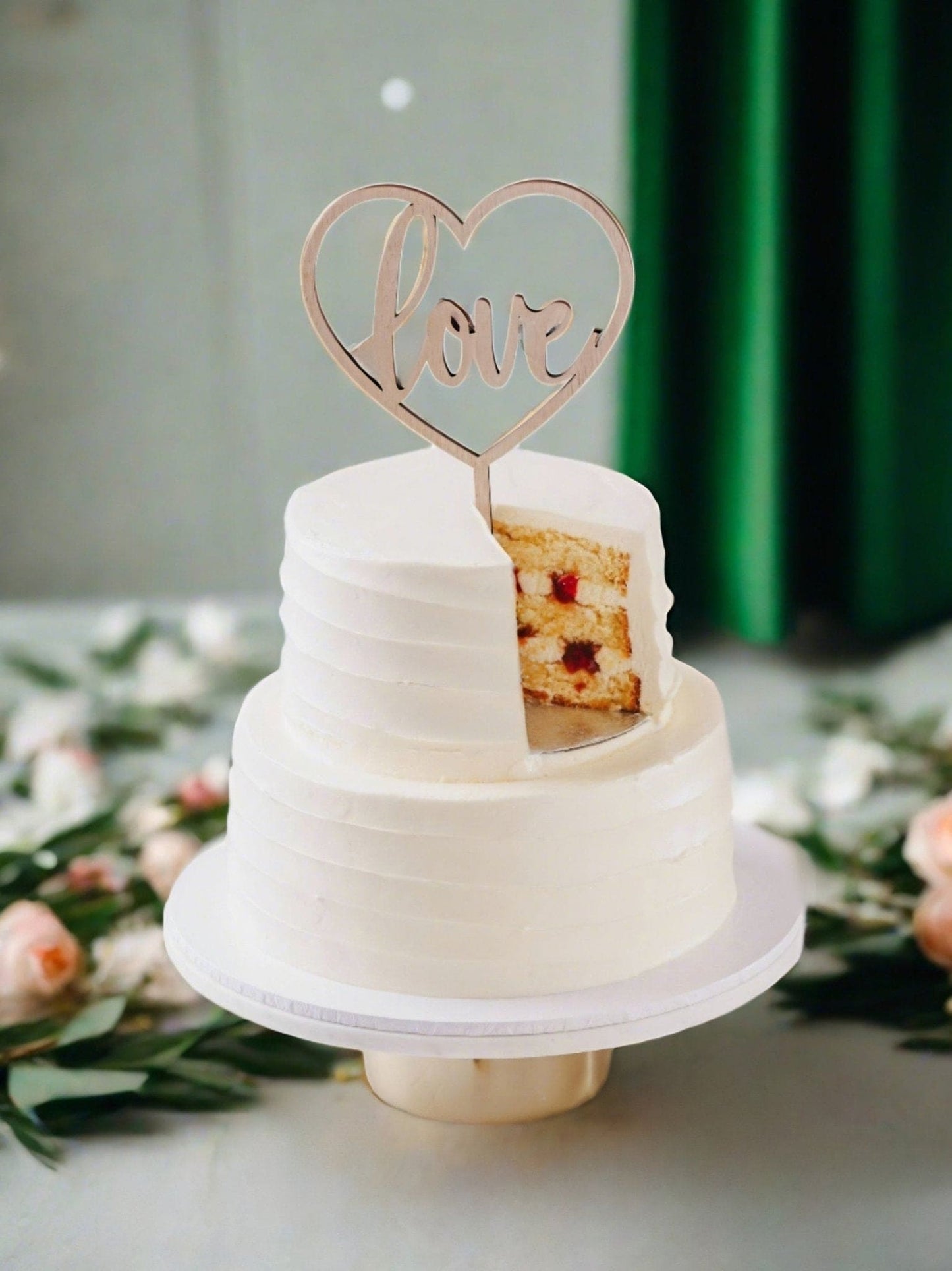 Patisserie Valerie's handmade Vanilla Two Tier Wedding Cake cake delivery