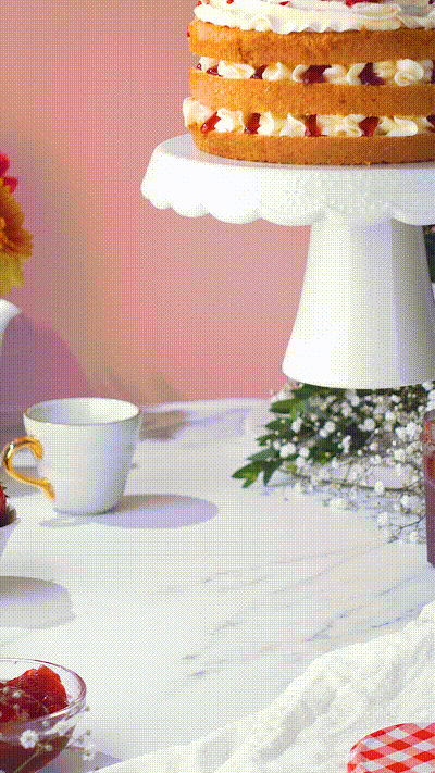 Patisserie Valerie's handmade Victoria Sponge Cake cake delivery