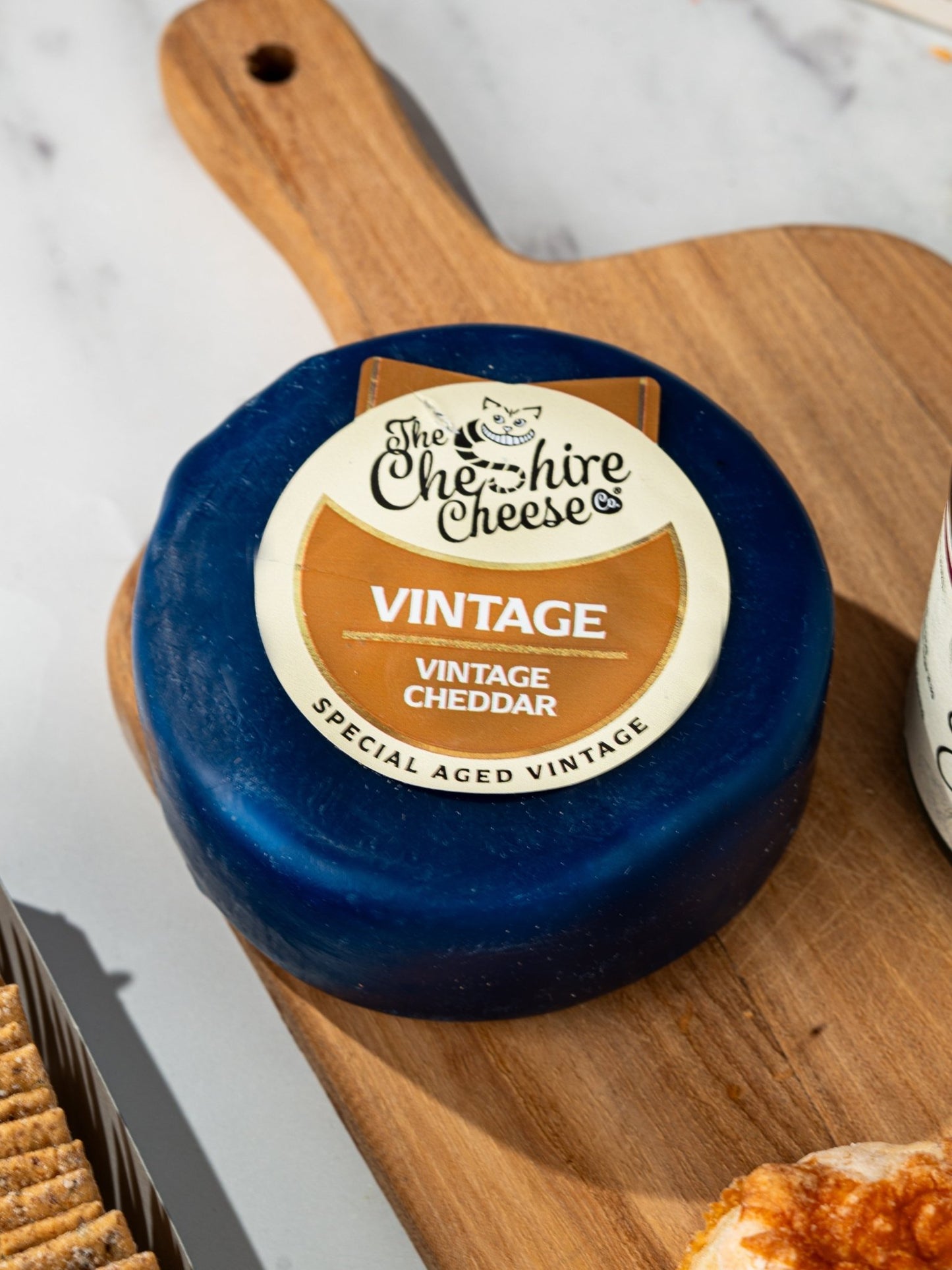 Patisserie Valerie's handmade Vintage Cheese & Wine Gift Hamper cake delivery