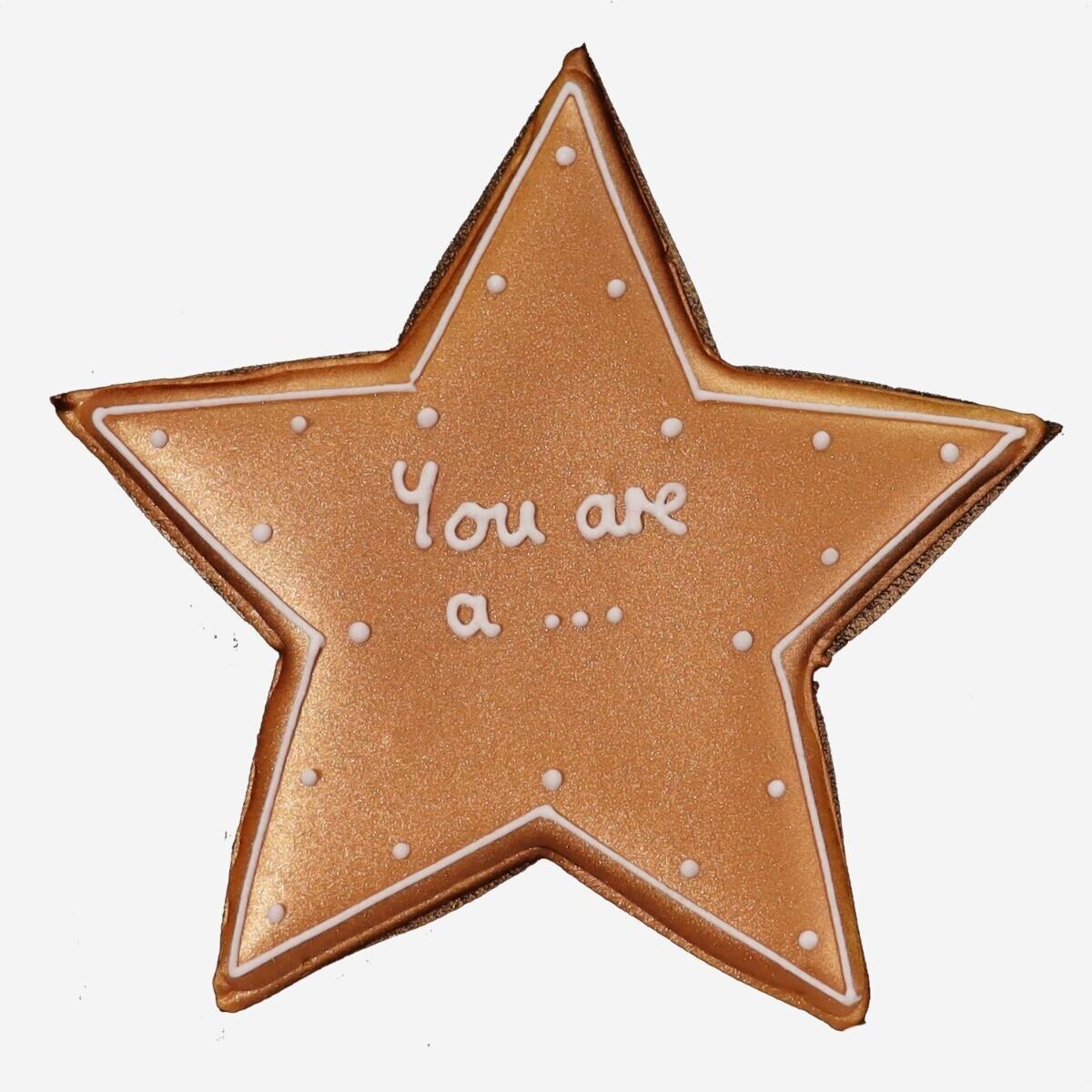 You're A Star Letterbox Biscuit 15g - Patisserie Valerie