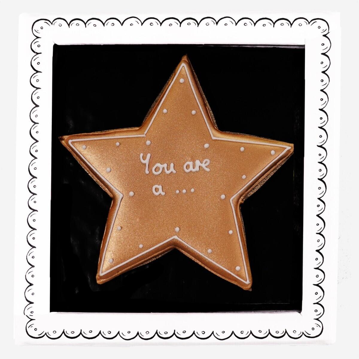 You're A Star Letterbox Biscuit 15g - Patisserie Valerie