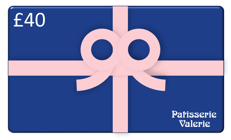 Patisserie Valerie's handmade £40 Patisserie Valerie E-Gift Card cake delivery
