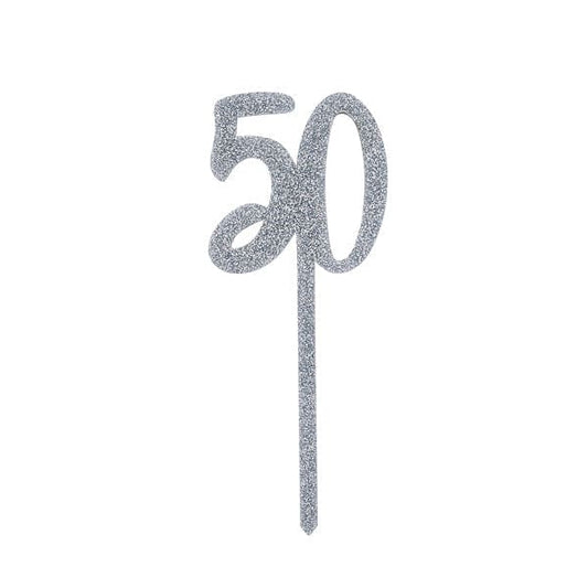 50th Birthday Toppers