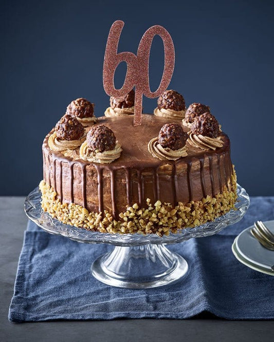60th Birthday Toppers