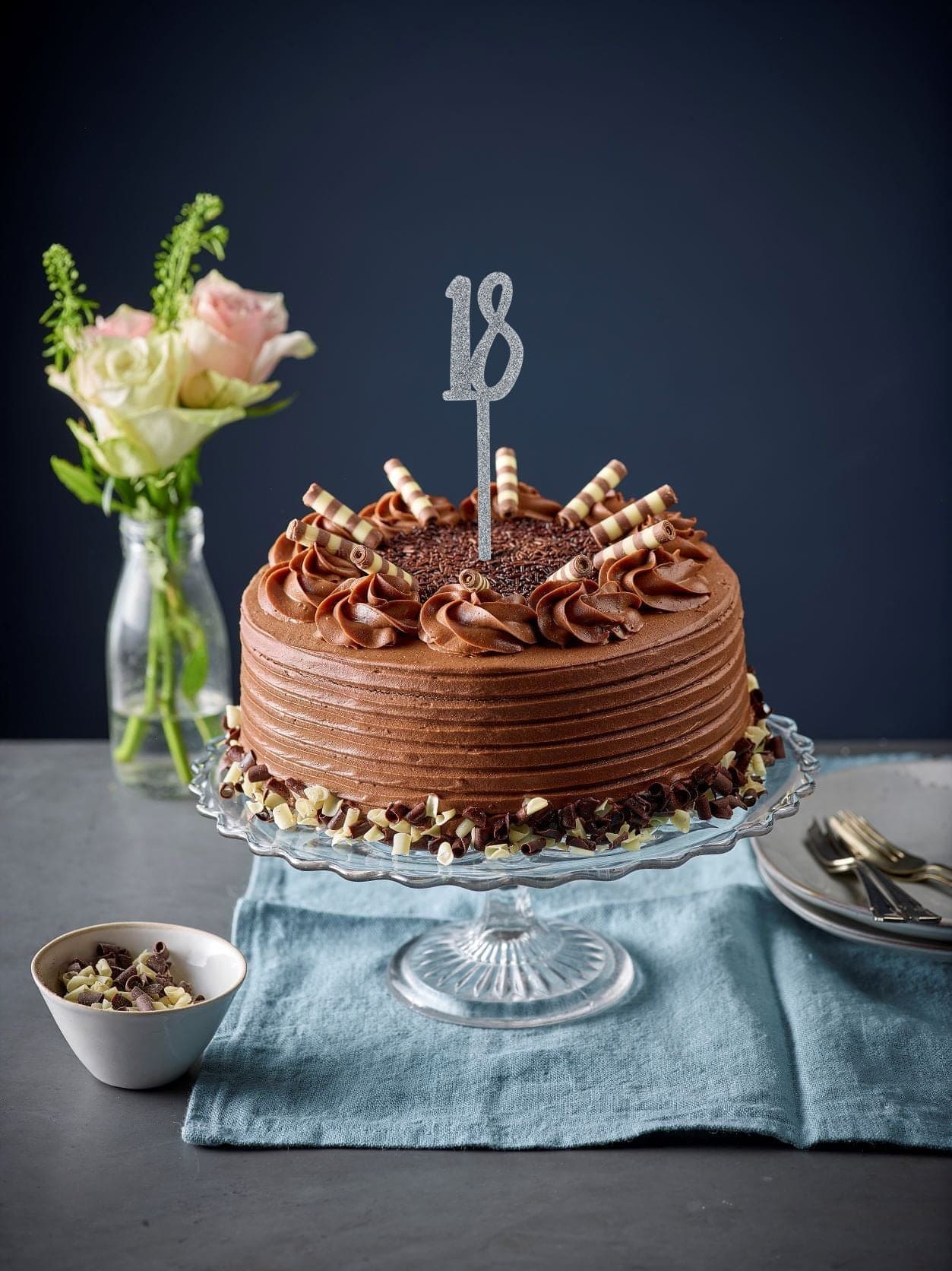 Patisserie Valerie's handmade Happy Birthday Cake Toppers cake delivery