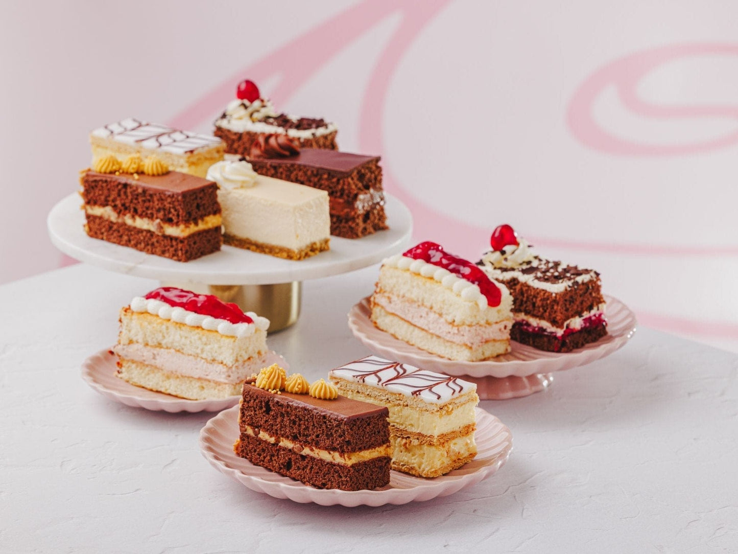 Patisserie Valerie's handmade Individual Slices cake delivery