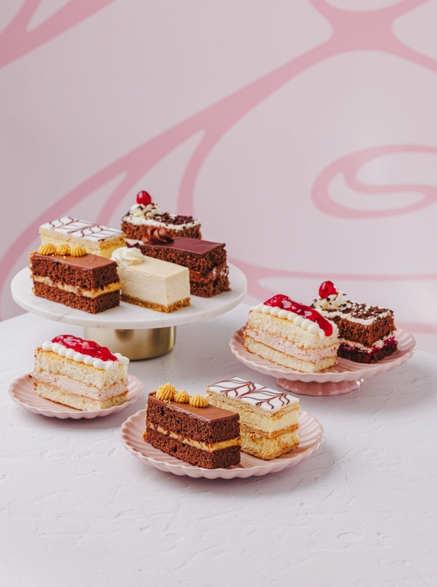 Patisserie Valerie's handmade Individual Slices cake delivery
