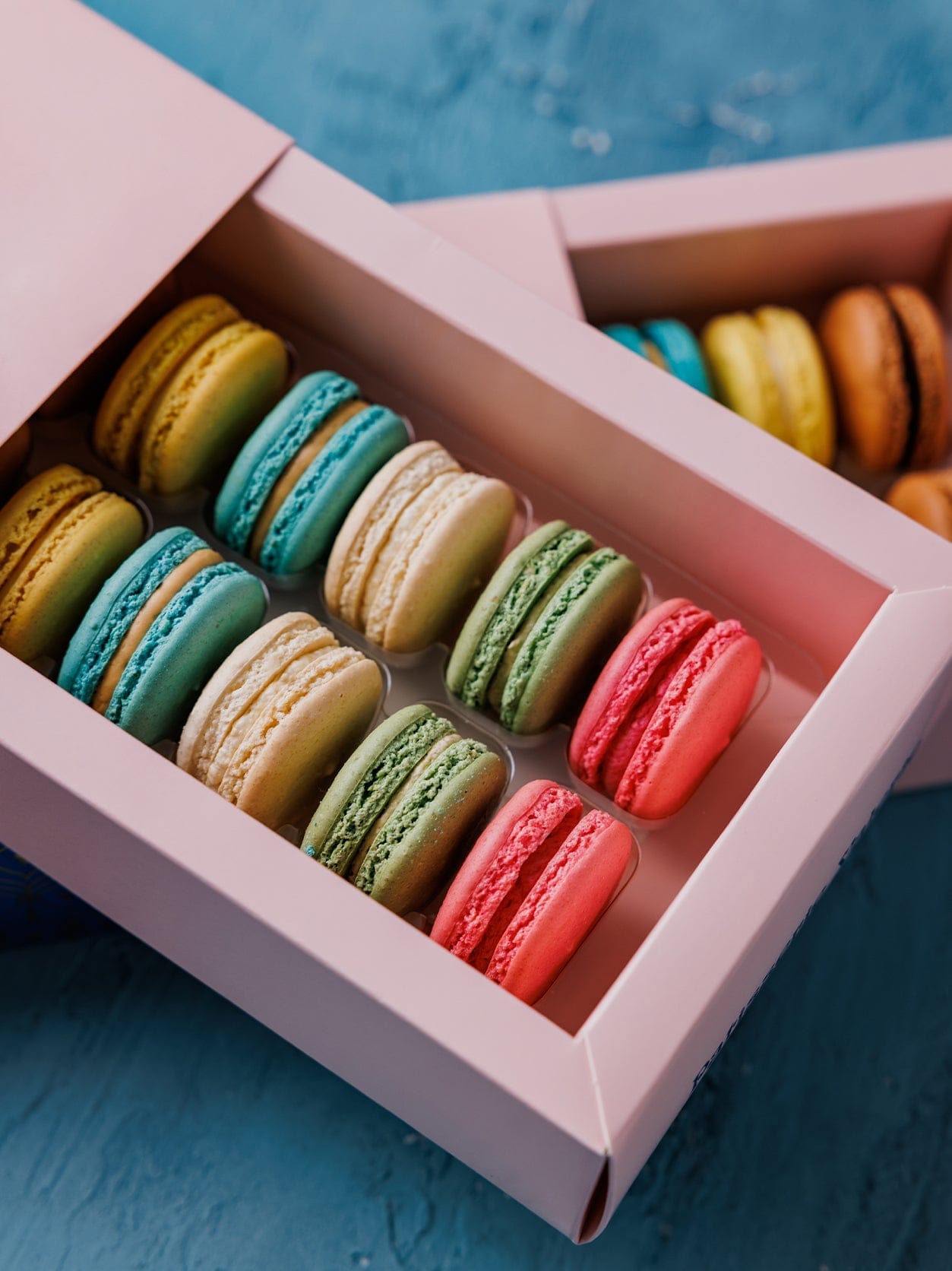 Patisserie Valerie's handmade Macaron Gift Box cake delivery