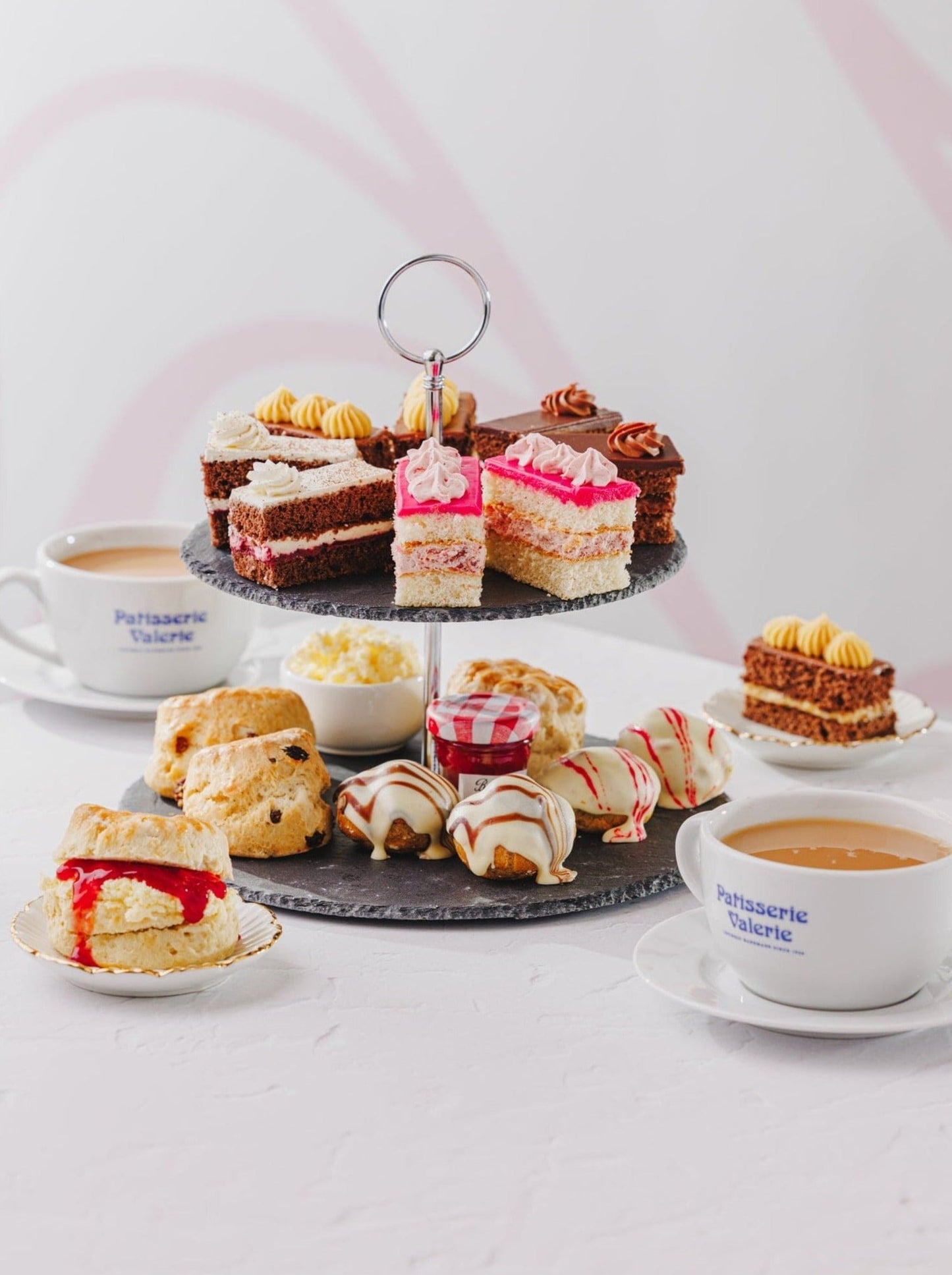 Patisserie Valerie's handmade Madame Valerie's Afternoon Tea cake delivery