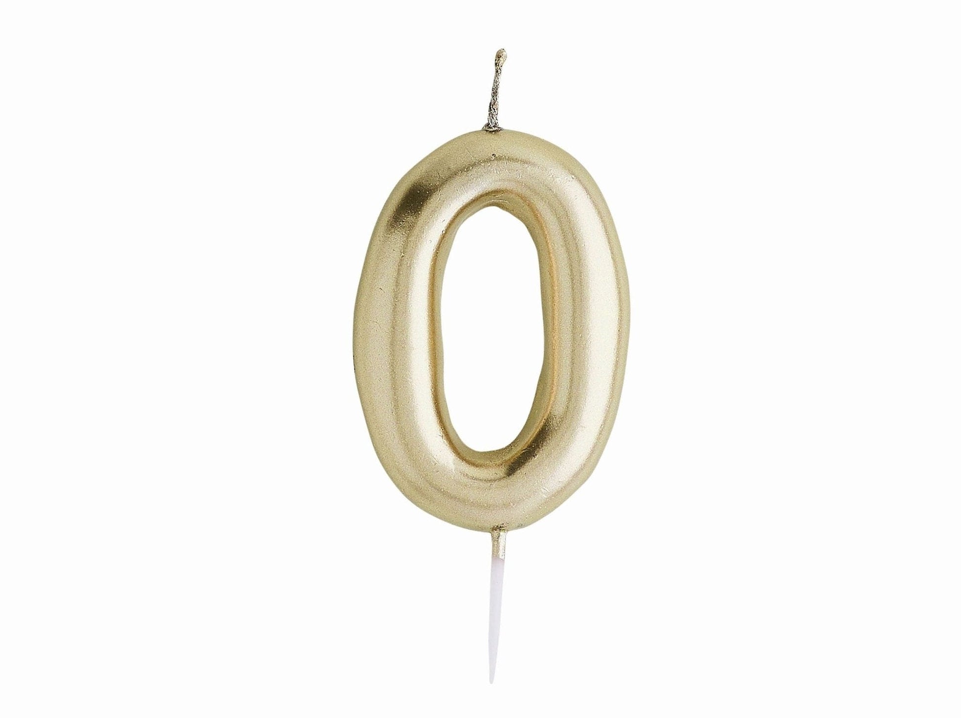 Patisserie Valerie's handmade Metallic Gold Number Candles cake delivery