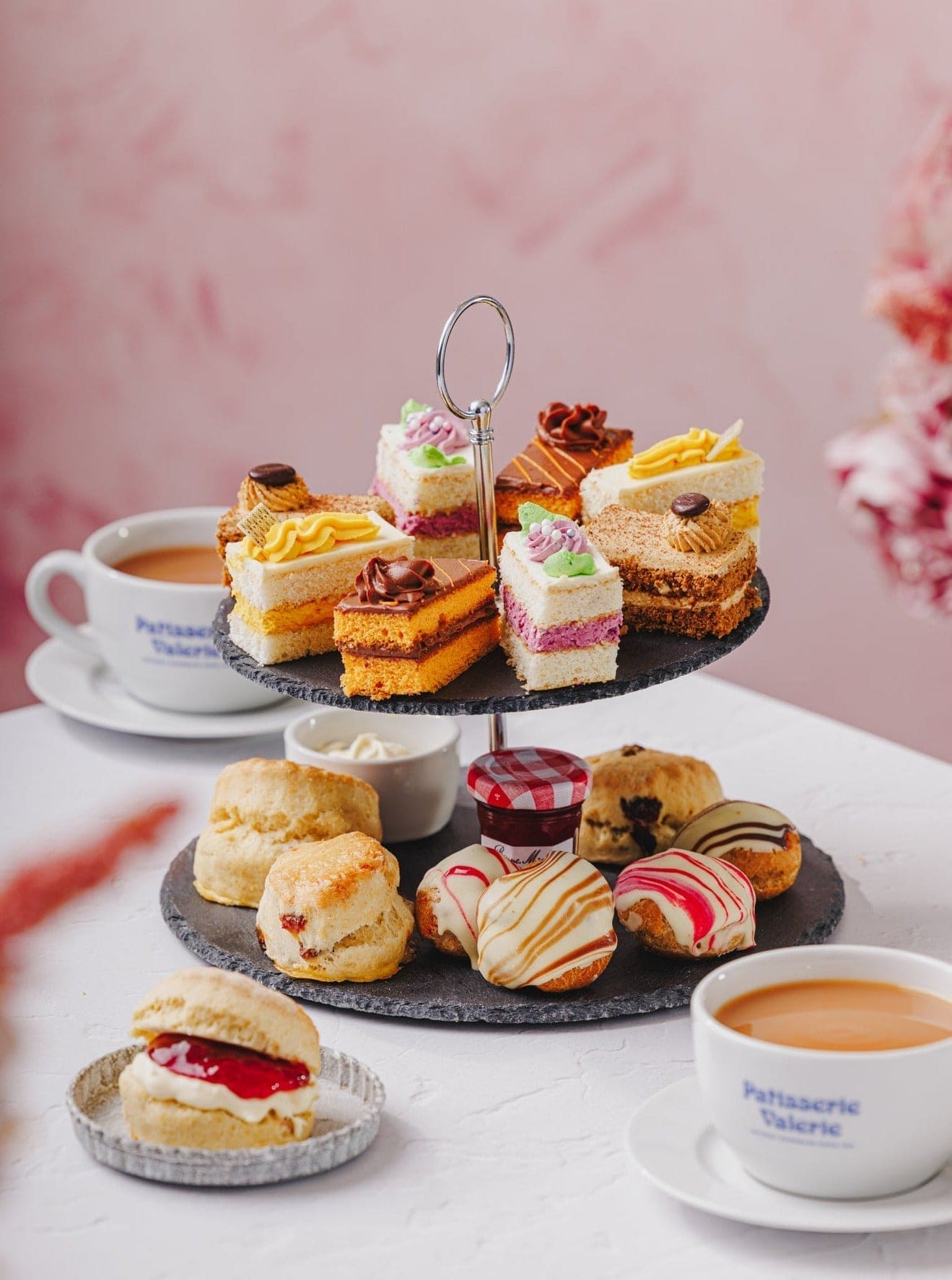 High tea cake clearance stand