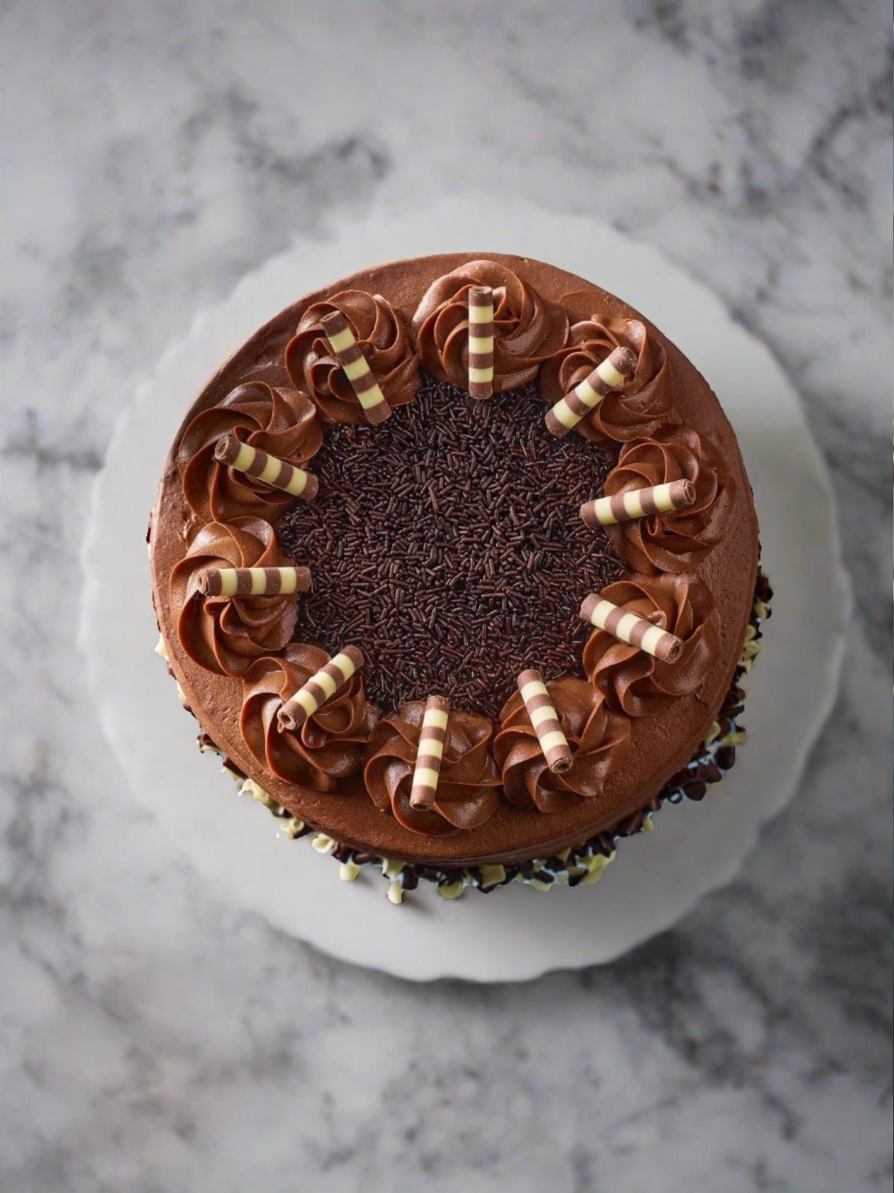 Patisserie Valerie's handmade Ultimate Chocolate Layer Cake cake delivery