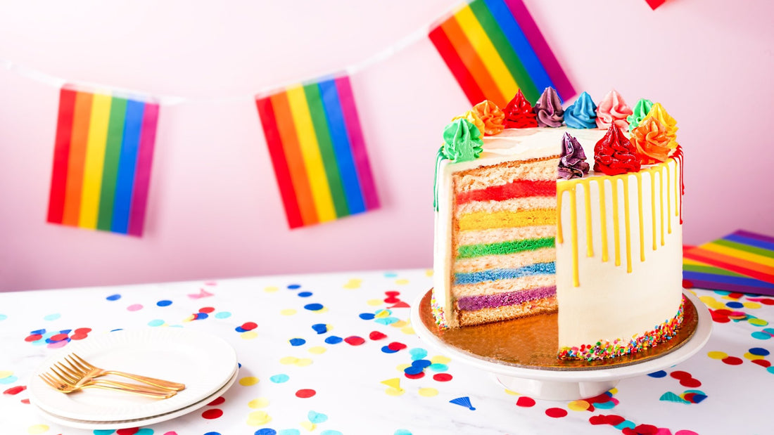 Celebrate Pride with Patisserie Valerie’s Pride Cake and Party Pack! - Patisserie Valerie