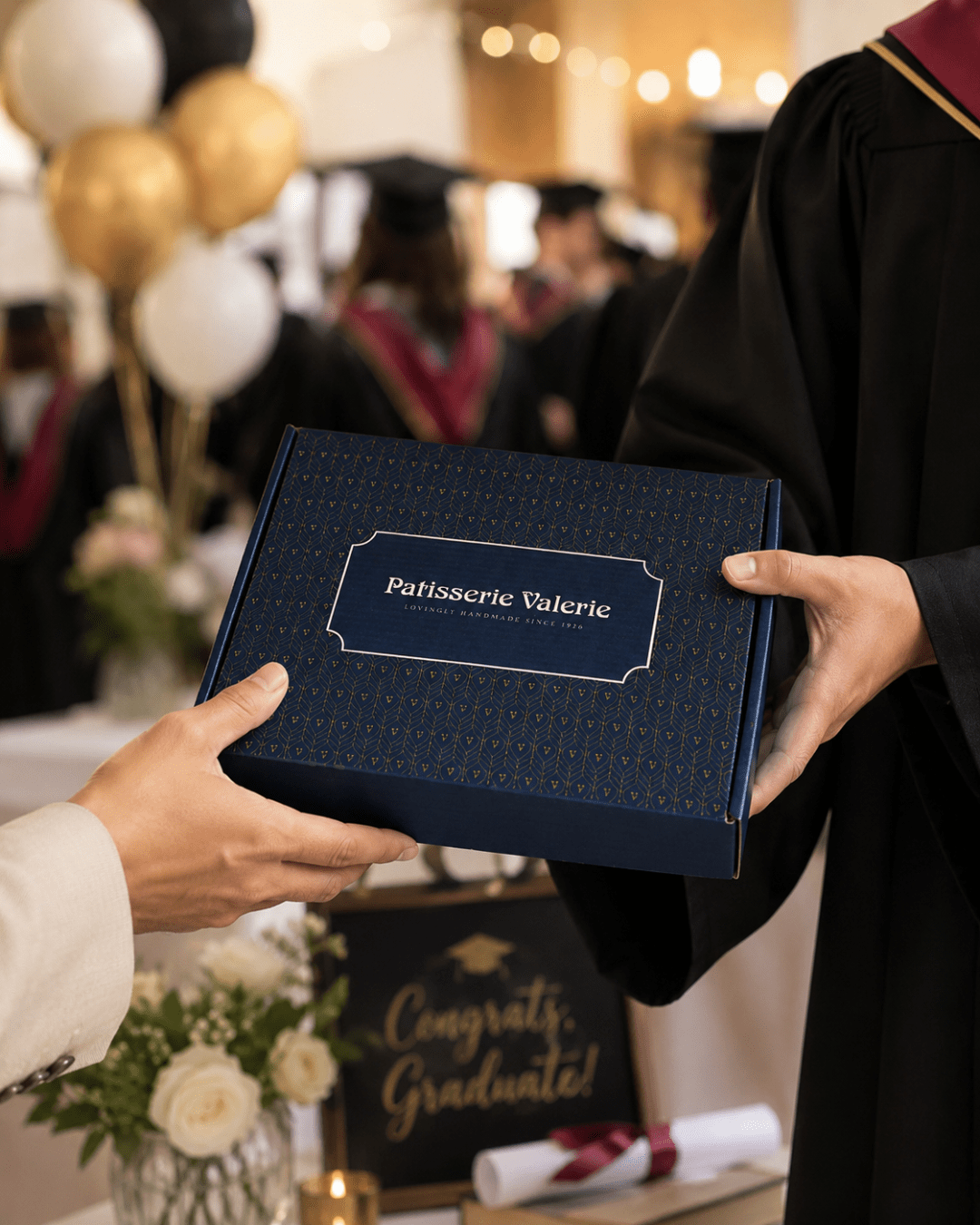 Graduation Cake and Gifts Delivery Across the UK - Patisserie Valerie