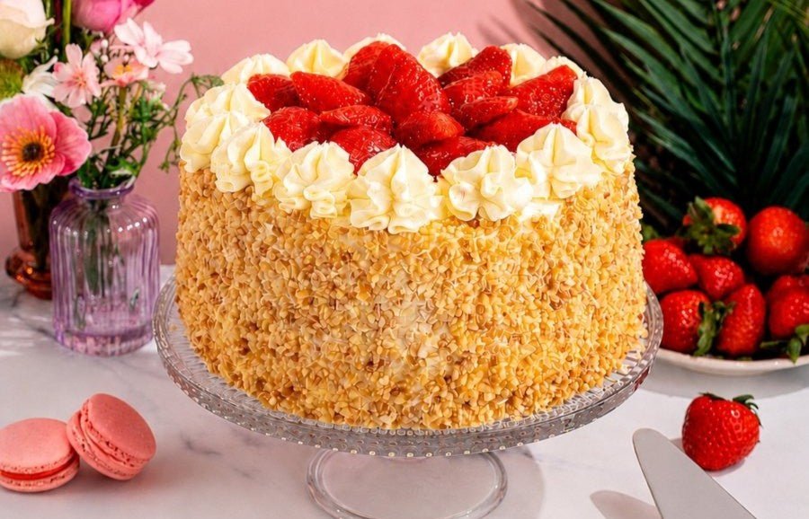 New Strawberry Gateau Cake From Patisserie Valerie - Patisserie Valerie