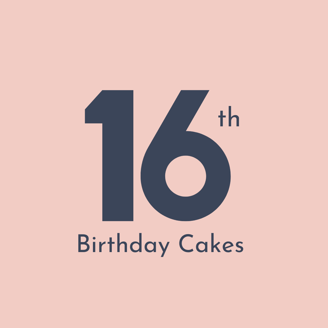 16th Birthday Cakes