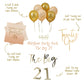 21st Birthday Cake Bundle - Cookies & Cream Ice Cream Cone Drip Cake - Patisserie Valerie