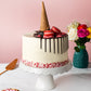 Patisserie Valerie's handmade 18th Birthday Cake Bundle - Ice Cream Cone Drip Cake cake delivery 