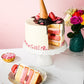 Patisserie Valerie's handmade 18th Birthday Cake Bundle - Ice Cream Cone Drip Cake cake delivery 