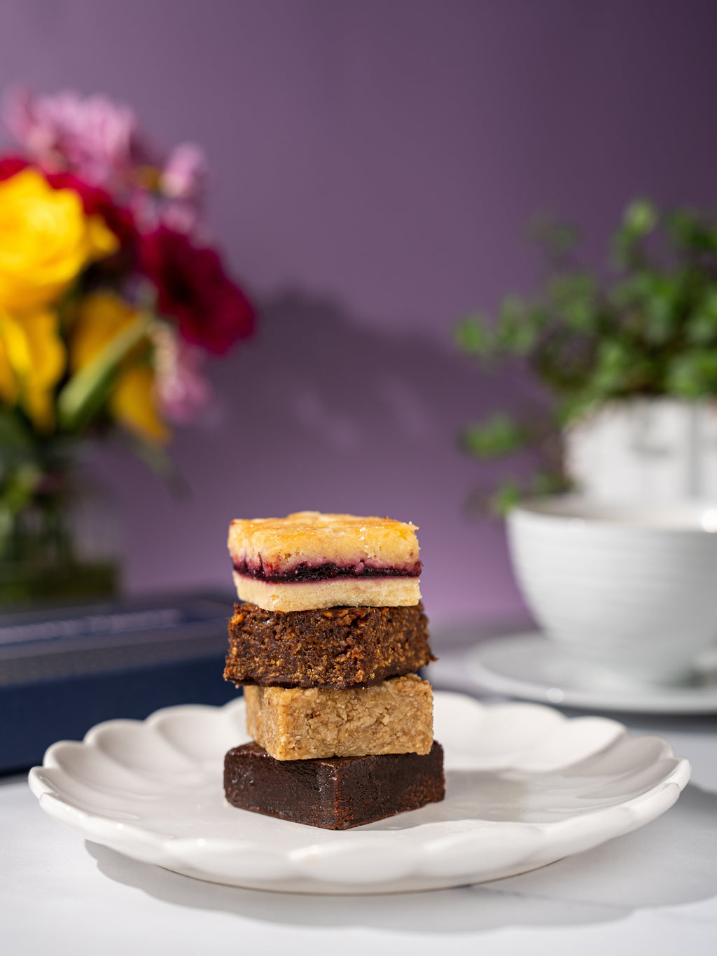 Patisserie Valerie's handmade The Old School Favourites Classic Treat Box cake delivery 