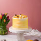 Patisserie Valerie's handmade 60th Birthday Cake Bundle - Mango & Passionfruit cake delivery 