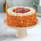 Patisserie Valerie's handmade 70th Birthday Cake Bundle - Strawberry Gateau cake delivery 